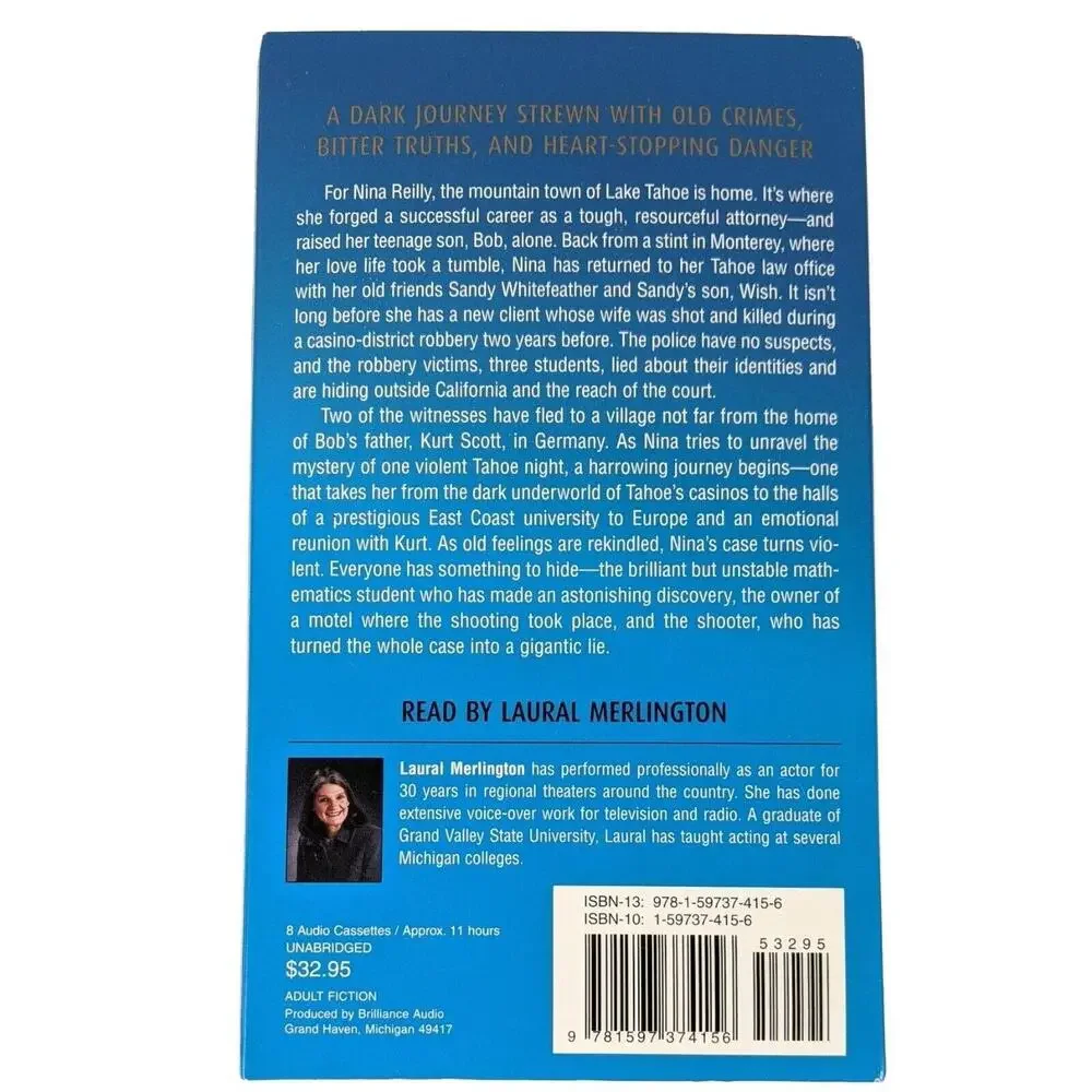 Case of Lies Unabridged Audiobook by Perri O'Shaughnessy on Cassette Tape